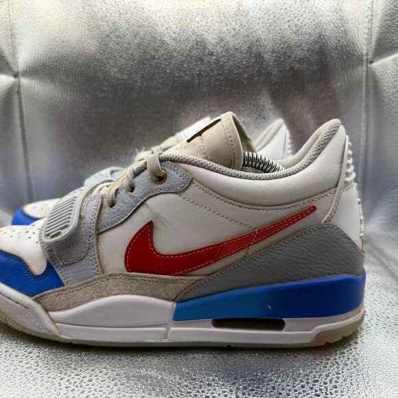 Size 8.5 Nike Jordan Legacy 312 Low Philippines White Blue Red Shoes FN8902-161 - Picture 8 of 11
